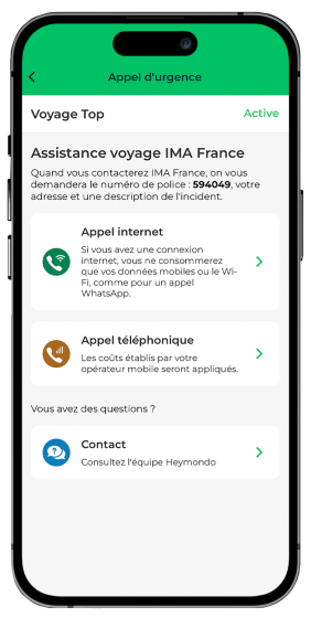 App Assurance voyage