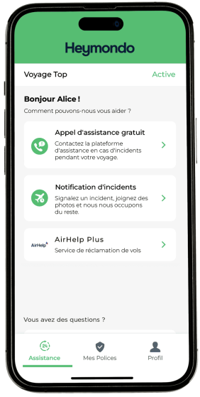 App Assurance voyage
